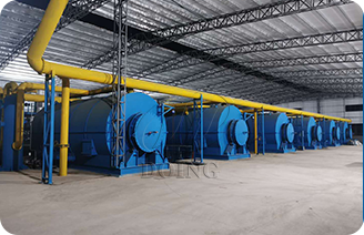 废轮胎热解炼油设备