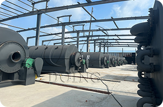 塑料热解炼油设备