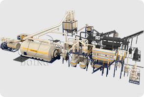 间歇的整条生产线